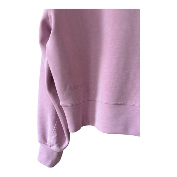 Lululemon Softstreme Perfectly Oversized Cropped Crew
Pink Peony W3EZLS Size 4 - Picture 6 of 8